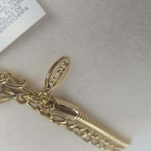 Chico's‎ Colorblocked Choker Necklace wChunky Colored Baubles Artsy Lagenlook - Picture 2 of 5